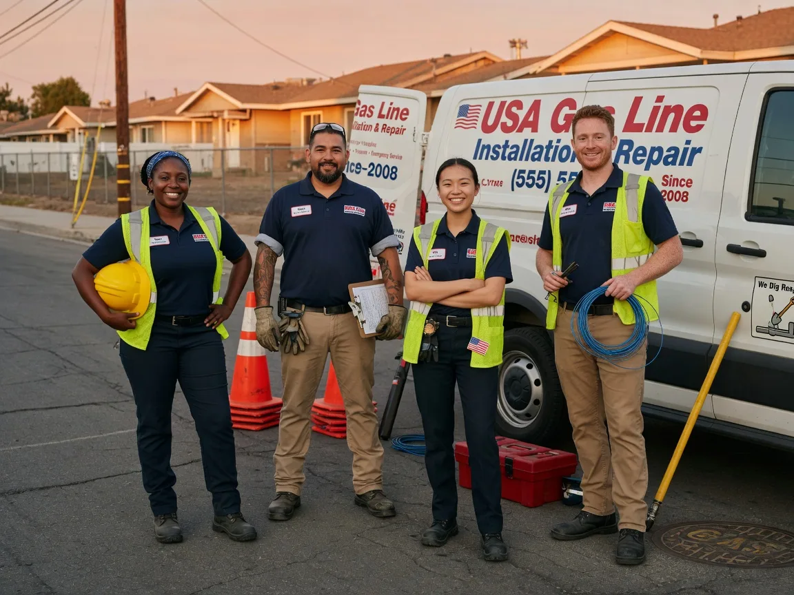 Gas Line Installation company in Northwood, IA